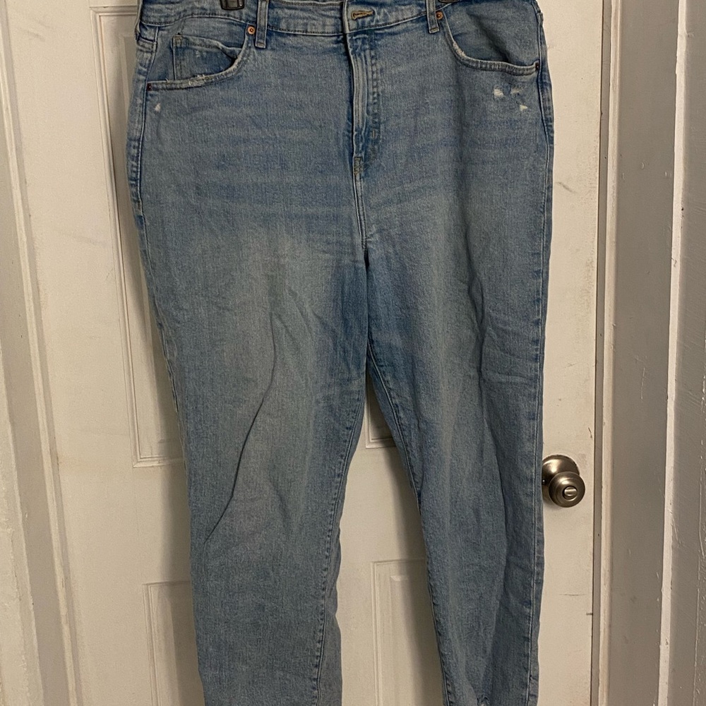 Old Navy Light Blue Women's Straight Leg Jeans